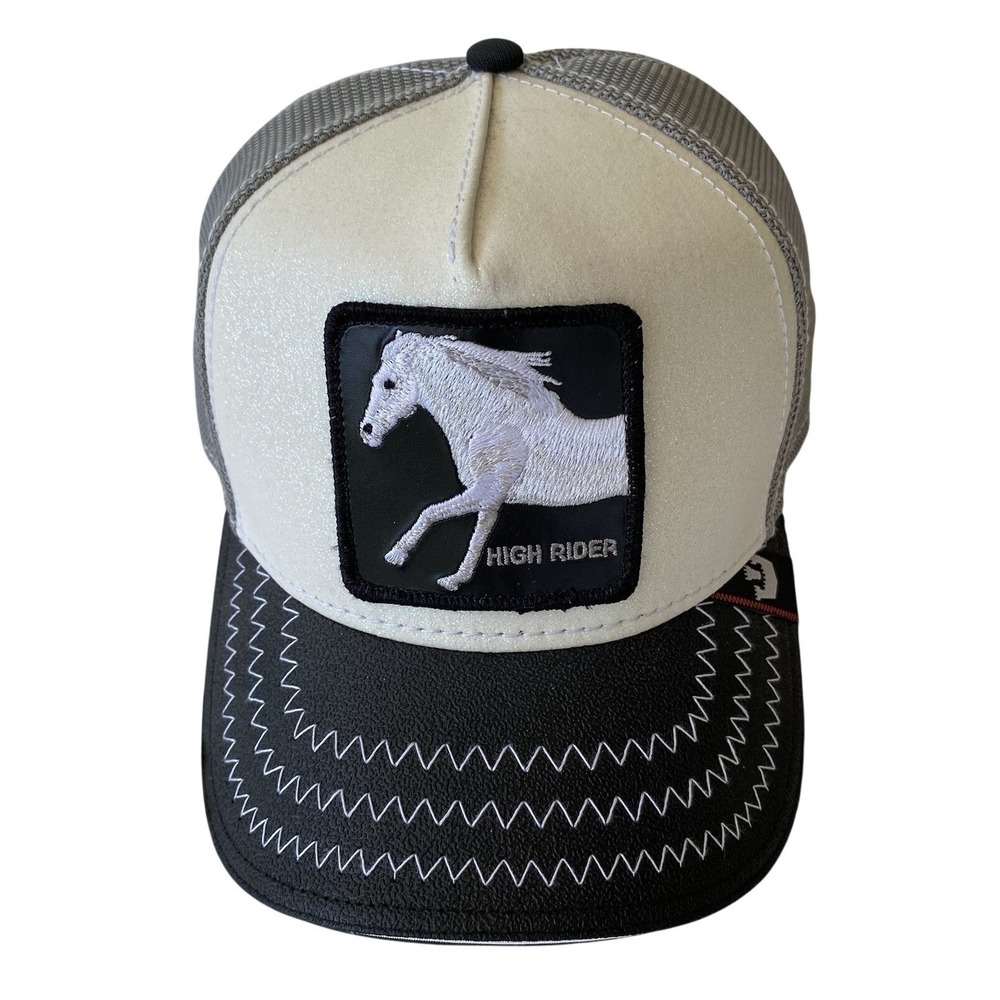 Goorin Bros‎ Bumpy Ride High Rider Trucker Hat Limited Edition Sparkle The Farm